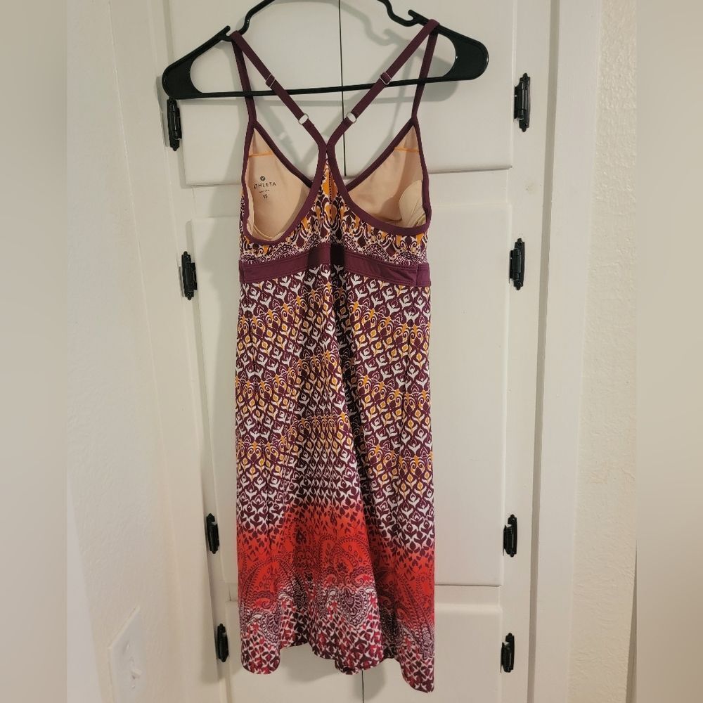 Athleta Printed Shorebreak Racerback Multi Dress Xsmall - Picture 2 of 4